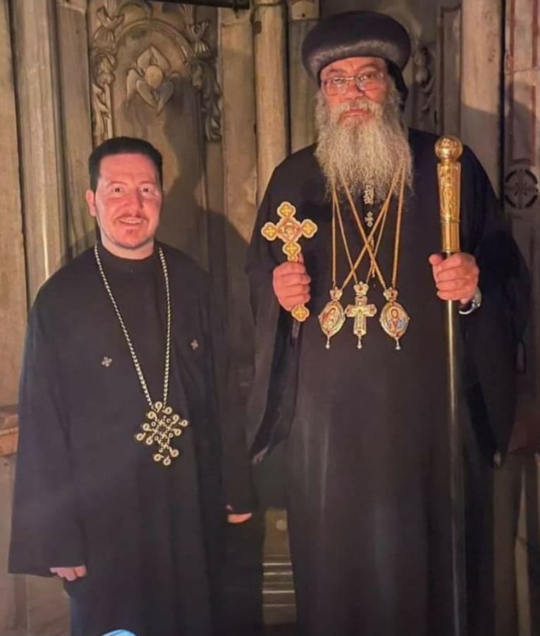 Cantor Barakat Aziz Teaching at Virgin Mary & Saint Demiana Church